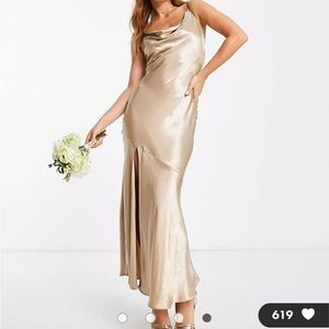 Topshop Satin Dress